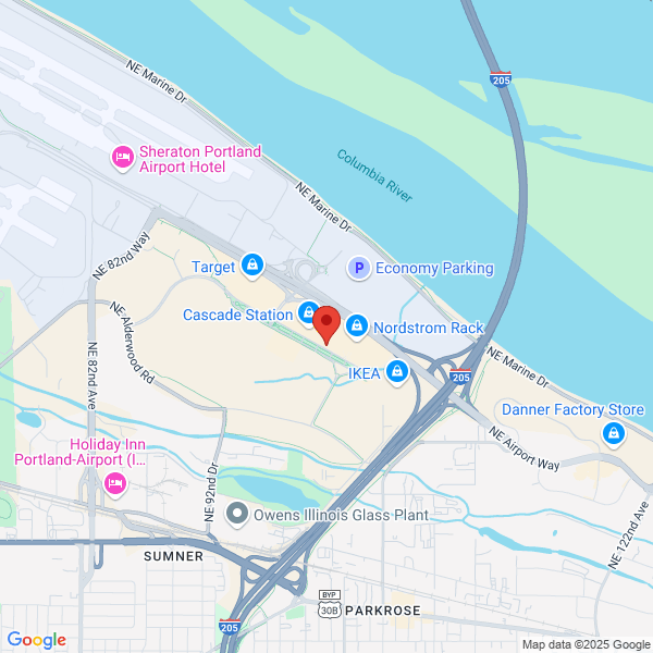 map of the area